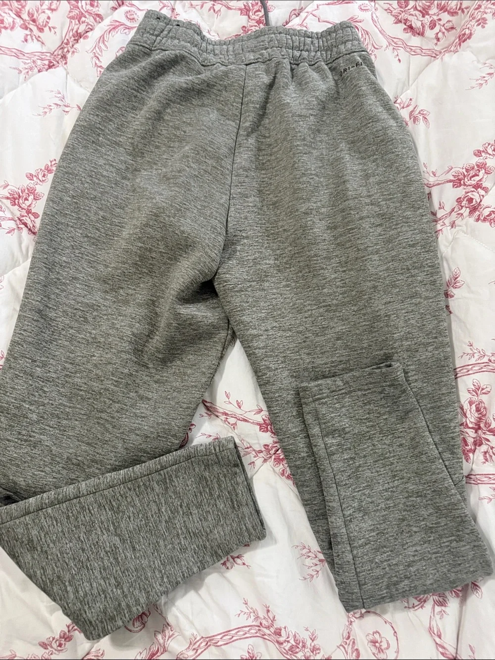 Jordan Gray Joggers with Navy and Yellow Michigan M